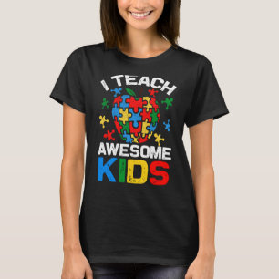 Ich unterrichte Phantastische Kinder Autismus Spez T-Shirt