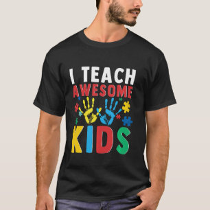 Ich unterrichte Phantastische Kinder für Lehrer de T-Shirt