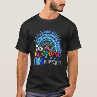 Ich unterrichte Phantastische Kinder in Vorschulau T-Shirt