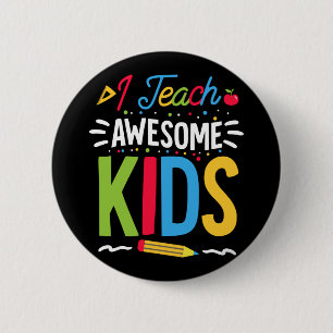 Ich unterrichte Phantastische Kinderschule Witzleh Button