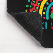 Ich unterrichte Phantastischen Shirts Autismus Bew Mousepad (Ecke)