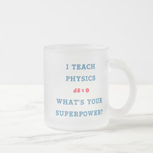 Ich unterrichte Physik. Was ist dein Superhelden-P Mattglastasse