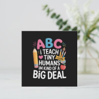 Ich unterrichte Tiny Humans Lehrerauswertungsschul