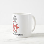 Ich unterrichte: Was ist deine Supermacht? -Rot Kaffeetasse (VorderseiteRechts)