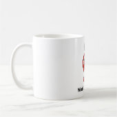 Ich unterrichte: Was ist deine Supermacht? -Rot Kaffeetasse (Links)