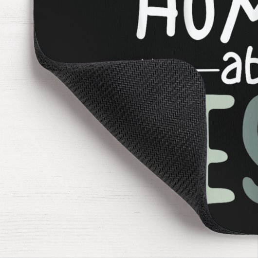 Ich unterrichte winzige Menschen über Jesus Teache Mousepad (Ecke)