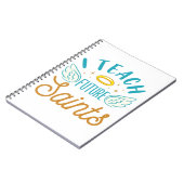 Ich unterrichte zukünftigen Heiligen katholische L Notizblock (Linke Seite)