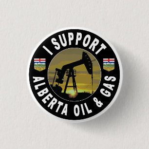 Ich unterstütze Alberta Oil & Gas Button
