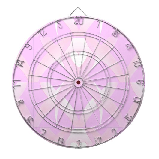 Ich unterstütze, Brustkrebs-Bewusstsein_ Dartscheibe (vorne)