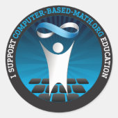 Ich unterstütze CBM - Aufkleber (Vorderseite)