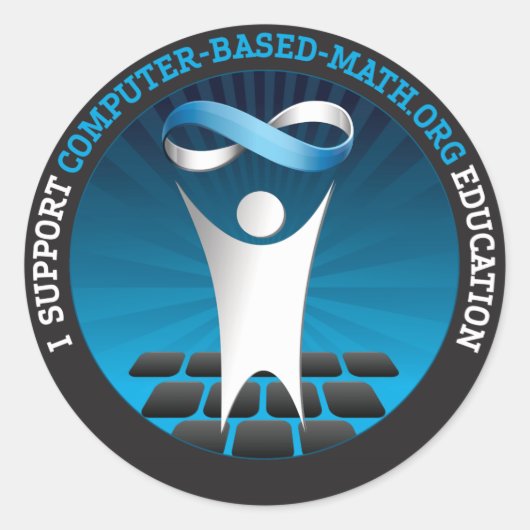 Ich unterstütze CBM - Aufkleber (Vorderseite)