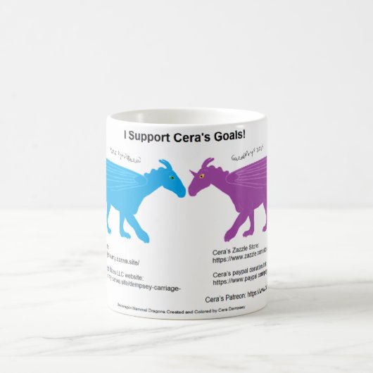 Ich unterstütze Ceras Tasse (Mittel)