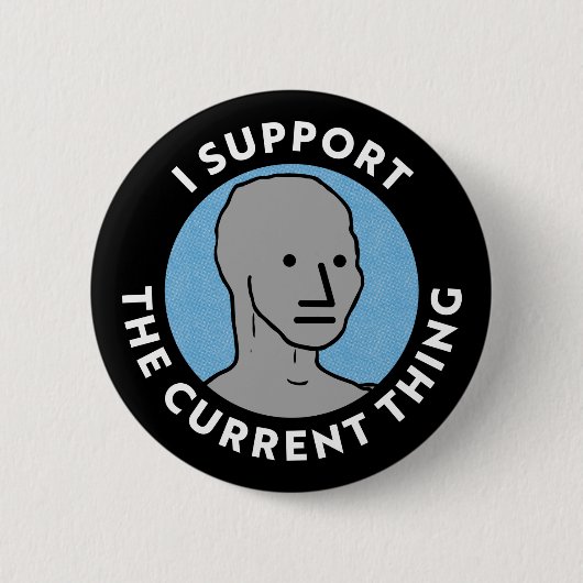 Ich unterstütze das aktuelle NPC-Yard-Zeichen Button (Vorderseite)