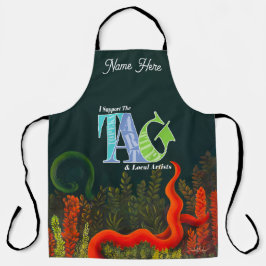 Ich unterstütze das Design des Topeka Art Guild Schürze