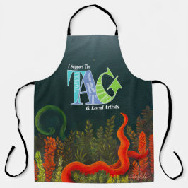 Ich unterstütze das Design des Topeka Art Guild Schürze