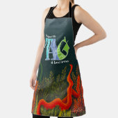 Ich unterstütze das Design des Topeka Art Guild Schürze (InSitu)