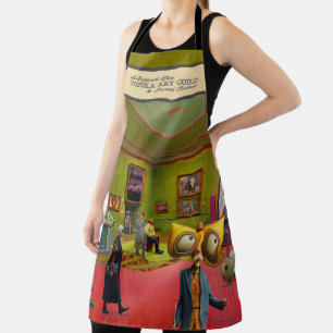 Ich unterstütze das Topeka Art Guild Apron Schürze
