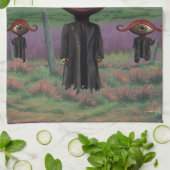 Ich unterstütze das Topeka Art Guild Design Apron Geschirrtuch (Gefaltet)