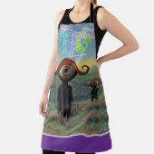 Ich unterstütze das Topeka Art Guild Design Apron Schürze (InSitu)