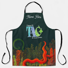 Ich unterstütze das Topeka Art Guild Design Apron Schürze
