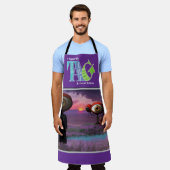 Ich unterstütze das Topeka Art Guild Design Apron Schürze (Getragen)