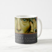 Ich unterstütze den Topeka Art Guild Becher Kaffeetasse (VorderseiteRechts)