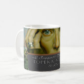 Ich unterstütze den Topeka Art Guild Becher Kaffeetasse (Vorderseite Links)