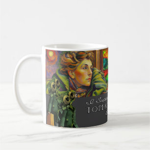 Ich unterstütze den Topeka Art Guild Becher Kaffeetasse