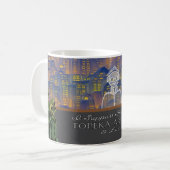 Ich unterstütze den Topeka Art Guild Becher Kaffeetasse (Vorderseite Links)