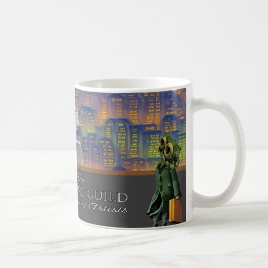 Ich unterstütze den Topeka Art Guild Becher Kaffeetasse (Rechts)