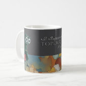 Ich unterstütze den Topeka Art Guild Becher Kaffeetasse (Vorderseite Links)