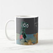 Ich unterstütze den Topeka Art Guild Becher Kaffeetasse (Links)