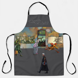 Ich unterstütze den Topeka Art Guild Becher Schürze