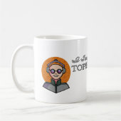 Ich unterstütze den Topeka Art Guild Mug Kaffeetasse (Links)
