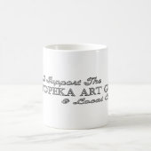 Ich unterstütze den Topeka Art Guild Mug Kaffeetasse (Mittel)