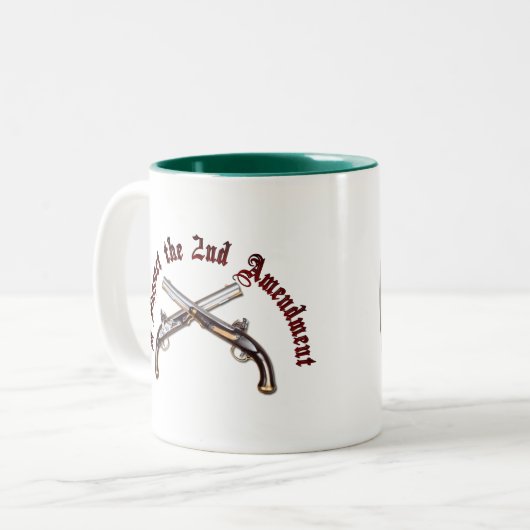 Ich unterstütze den zweiten Änderungsantrag Zweifarbige Tasse (Vorderseite Links)