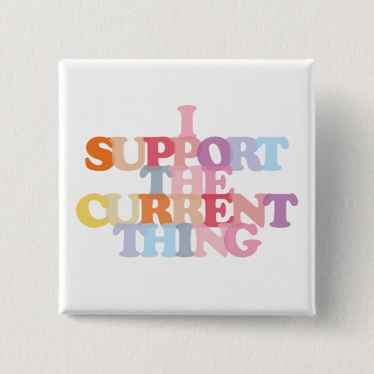 Ich unterstütze die aktuelle Schaltfläche Button (Vorderseite)