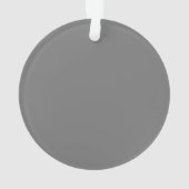 Ich unterstütze die asexuelle Schwulenschwule Ornament (Rückseite)