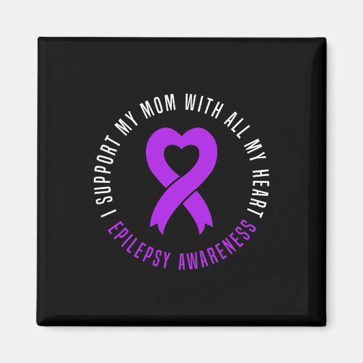 Ich unterstütze die Mama mit meinem Herzen Epileps Magnet (Vorne)