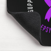 Ich unterstütze die Mama mit meinem Herzen Epileps Mousepad (Ecke)