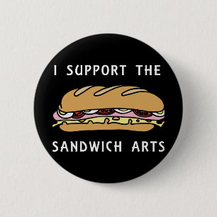 Ich unterstütze die Sandwich-Künste Button