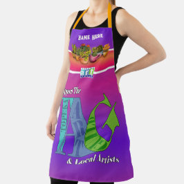 Ich unterstütze die Schürze Topeka Art Guild