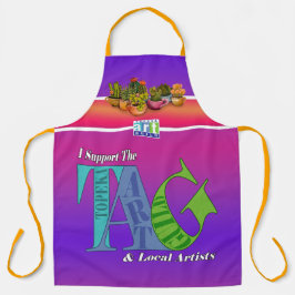Ich unterstütze die Schürze Topeka Art Guild