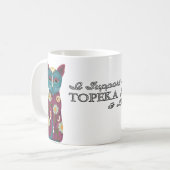 Ich unterstütze die Tasse Topeka Art Guild (Vorderseite Links)