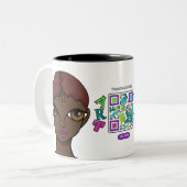 Ich unterstütze die Tasse Topeka Art Guild (Vorderseite Links)