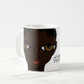 Ich unterstütze die Tasse Topeka Art Guild (Vorderseite Links)