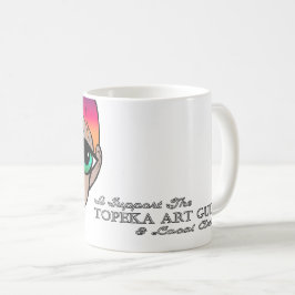 Ich unterstütze die Tasse Topeka Art Guild
