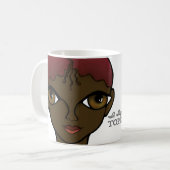 Ich unterstütze die Tasse Topeka Art Guild (Vorderseite Links)