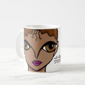 Ich unterstütze die Tasse Topeka Art Guild (Vorderseite Links)