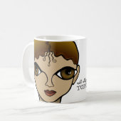 Ich unterstütze die Tasse Topeka Art Guild (Vorderseite Links)